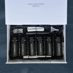 Contenu du coffret de composition : Fragments, guide et flacon Maison Fragment